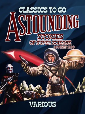 cover image of Astounding Stories of Super Science October 1930